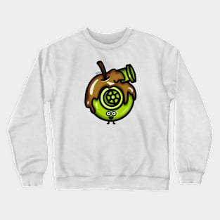 Cutest Turbo - Green Caramel Apple Crewneck Sweatshirt